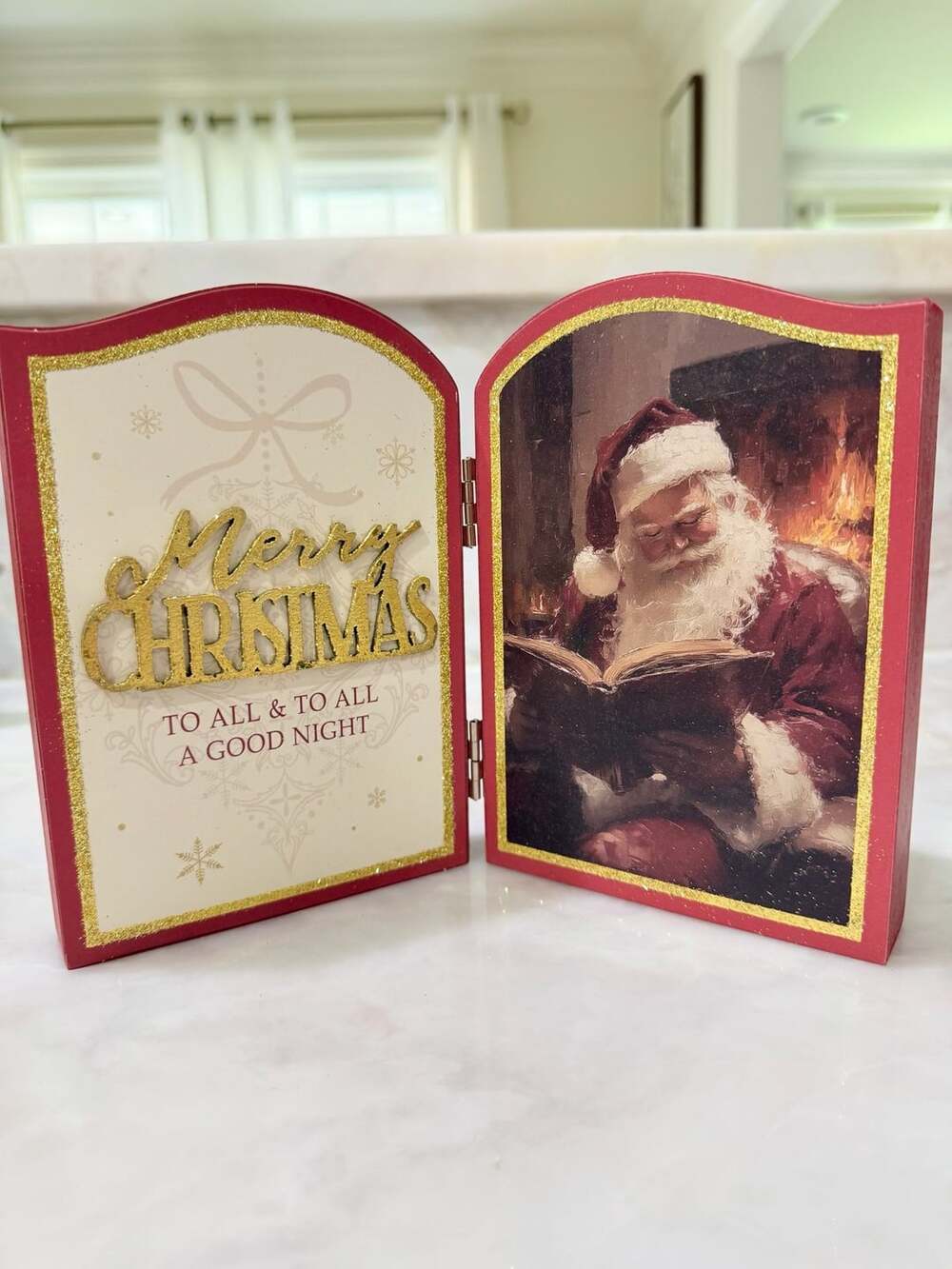 Ashland Holiday Tidings Santa Tabletop Decor